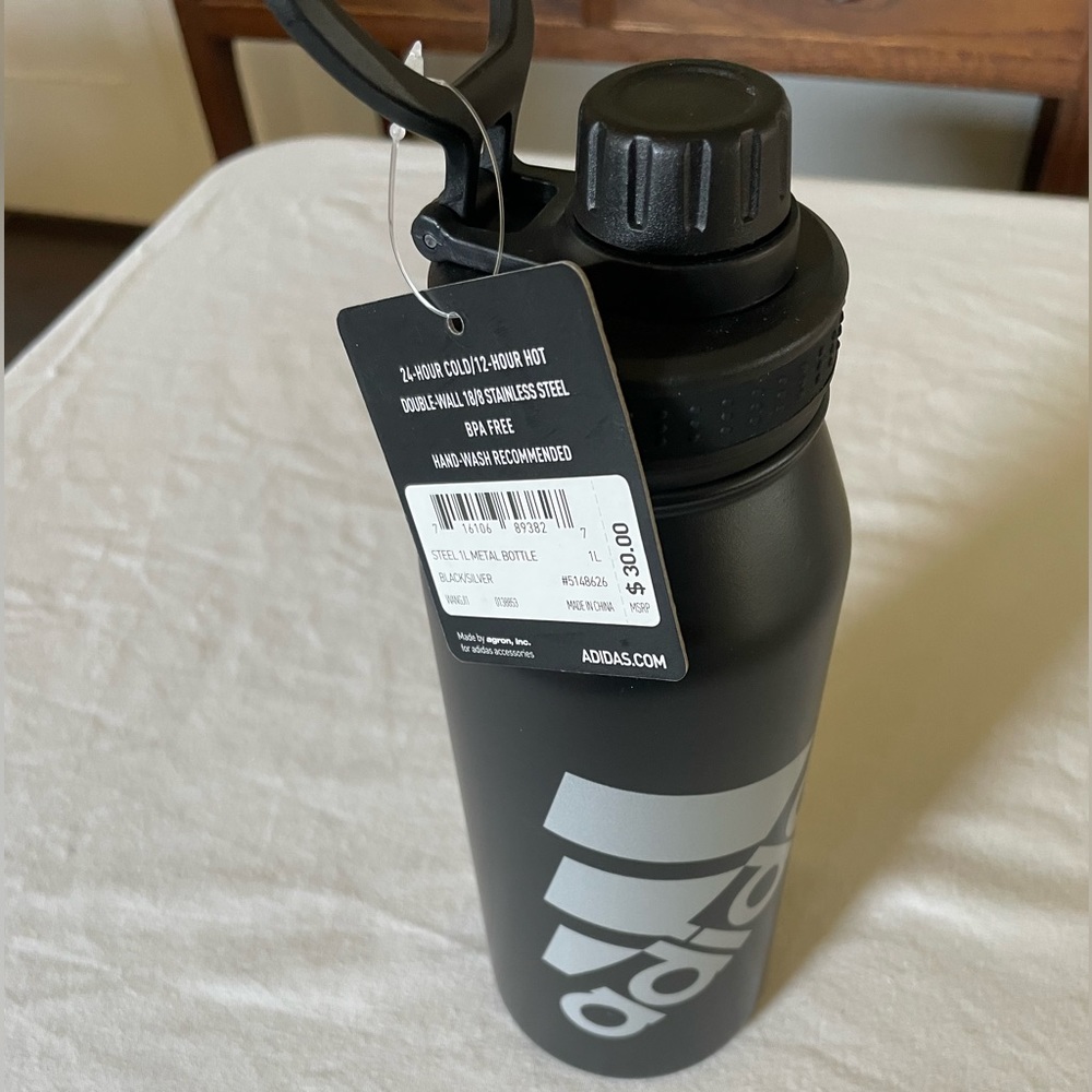 ADIDAS Steel 1L Water Bottle